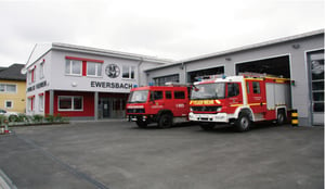 Dietzhölztal-Ewersbach消防署：電子装置用の安全なキャビネット